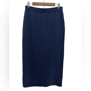 Elegant Navy Blue Women's Skirt